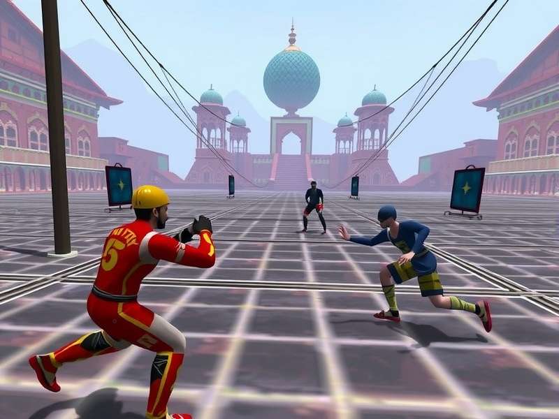VR Net Shaker India gameplay screenshot